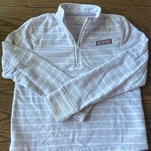 Gently worn- 1/4 zip girls Shep shirt